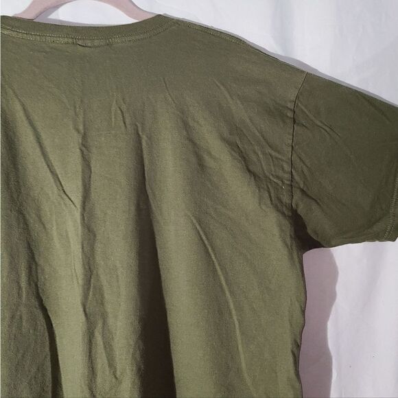 Crooks & Castles Los Angeles Green Short Sleeve T-Shirt Size L - Picture 6 of 6